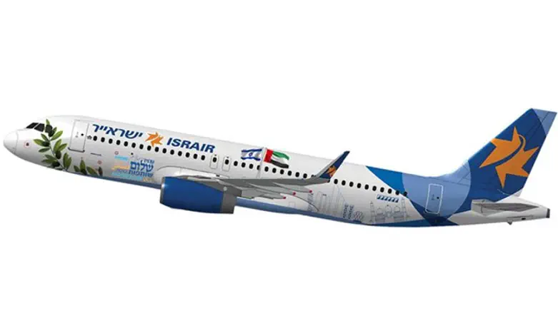 Самолет авиакомпании Israir