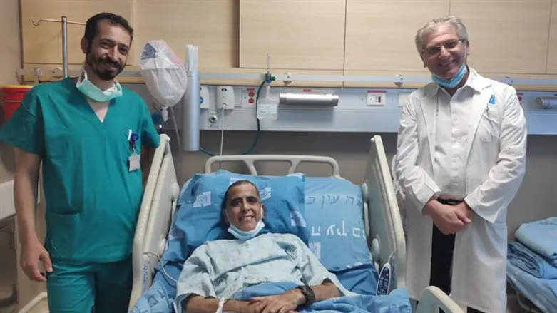 אמיר חזן עם פרופ' ספדי