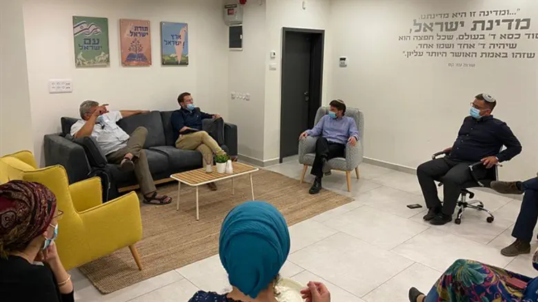 חנוכת משרדי האיחוד הלאומי