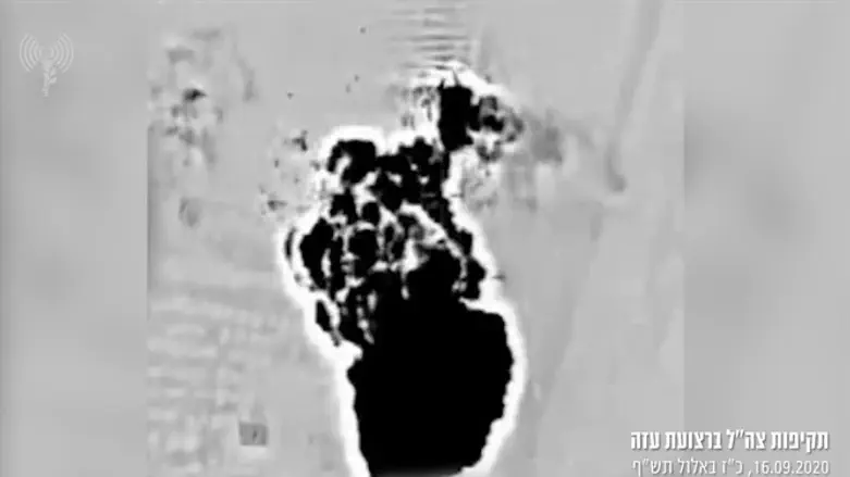 ВВС Израиля нанесли мощный удар по сектору Газы