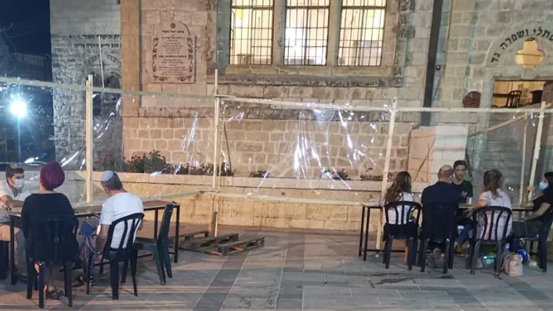מתחם ביקור הורים בישיבת שבי חברון
