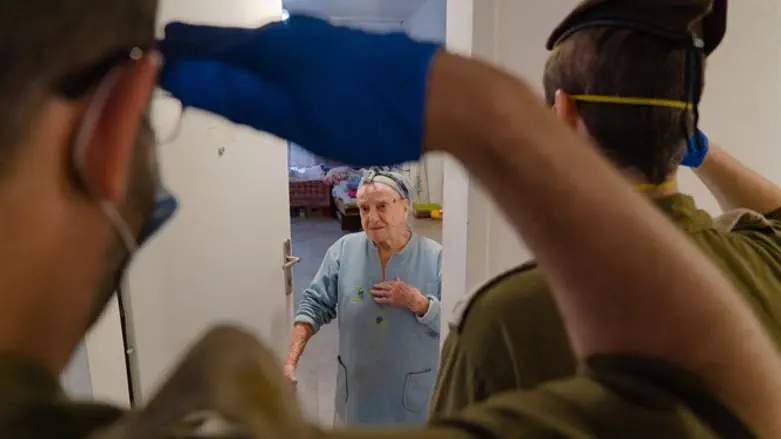 פעולות סיוע של חיילי פיקוד העורף