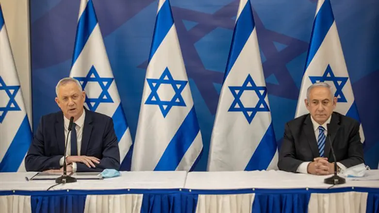 נתניהו וגנץ