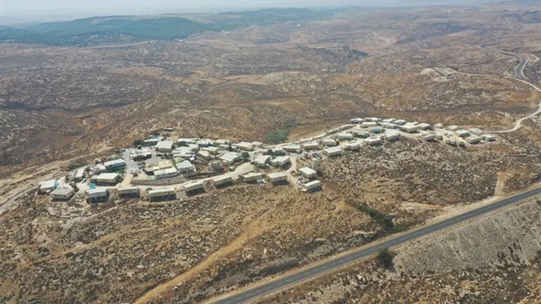 עשהאל. מבט מהאוויר