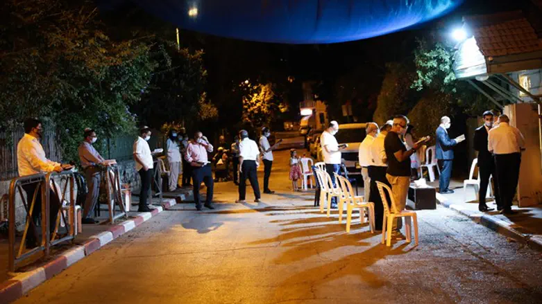 Socially distanced services