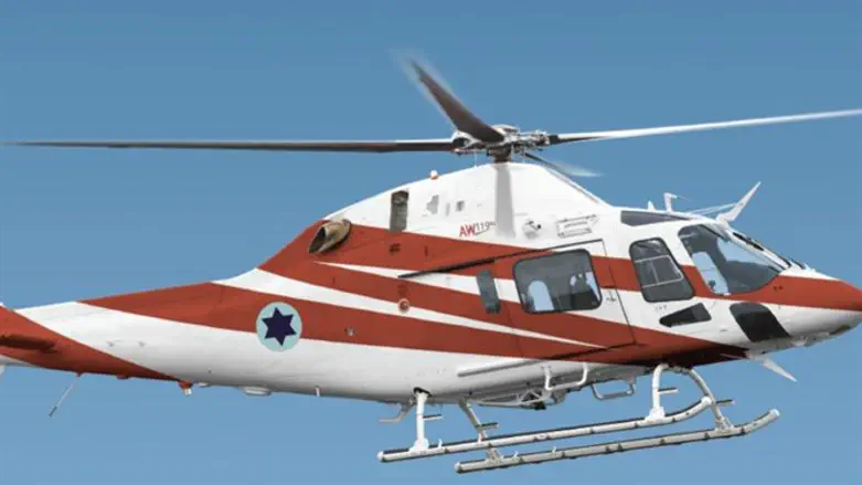 IDF training helicopter