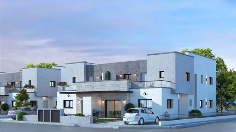 תכנון מותאם לאופי היישוב- בתים גדולים בנריה