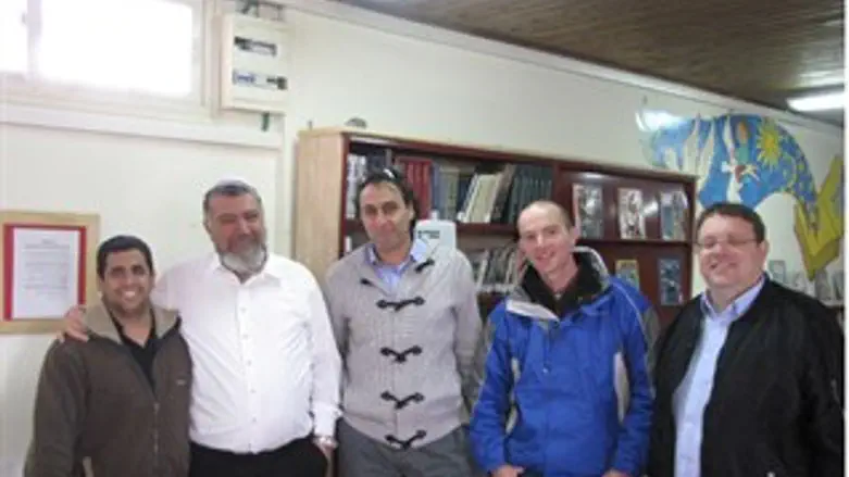 בכירי הסוכנות במועצת שומרון