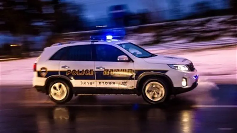 Police chase (illustration)