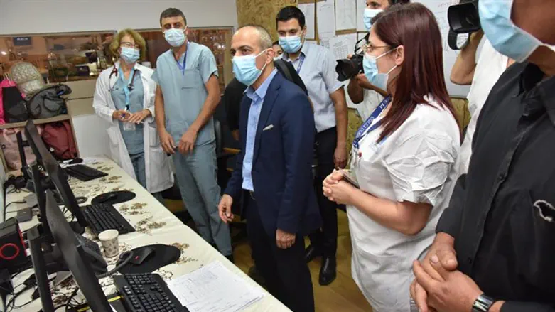 גמזו בבית החולים זיו בצפת