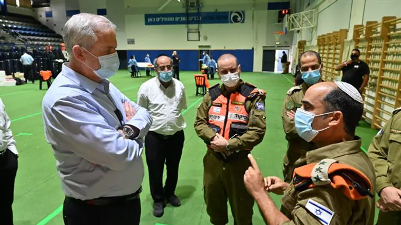 Benny Gantz in Bnei Brak
