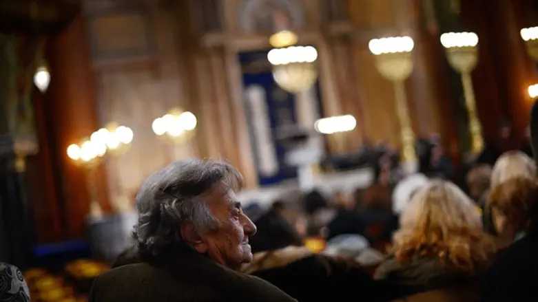 טקס זיכרון בביה"כ של העיר סופיה, מרץ 2013