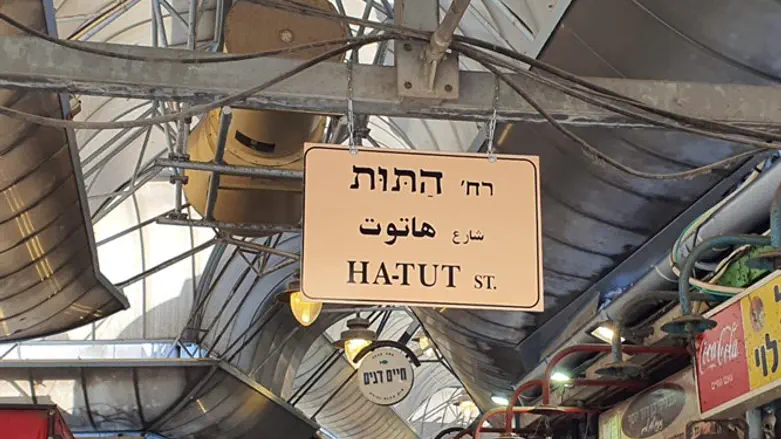 רחוב התות במחנה יהודה