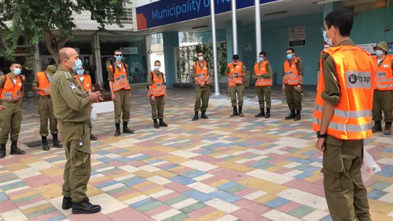 Home Front Command soldiers