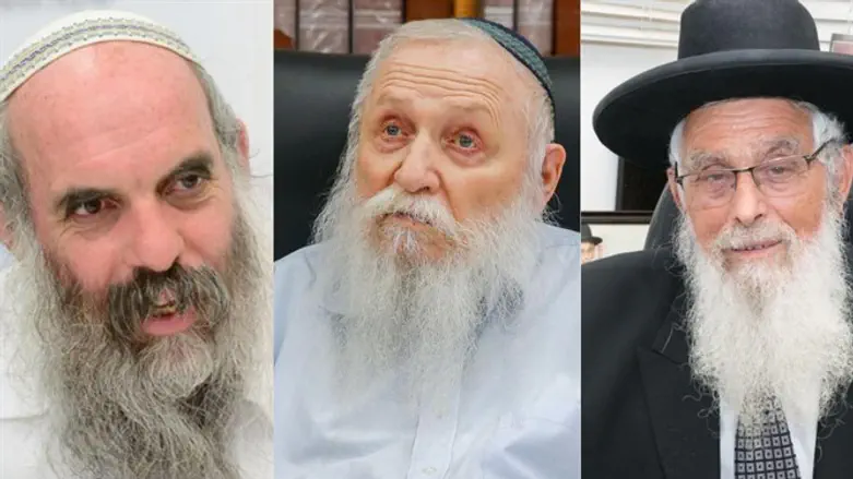 הרבנים אריאל, דרוקמן ושפירא