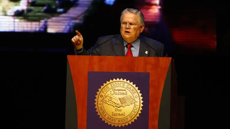 John Hagee at Christian United For Israel (CUFI) summit in Jerusalem, 2010