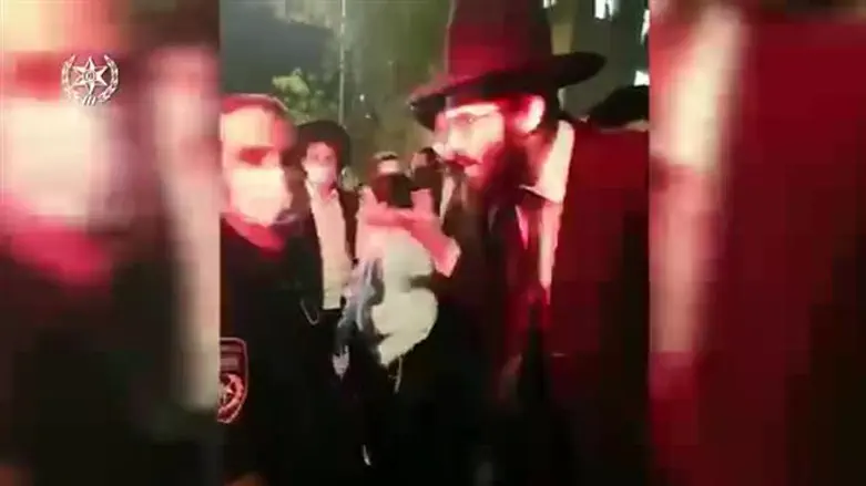 עימות עם שוטרים במודיעין עילית