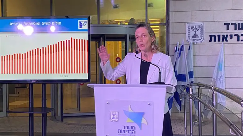 ד״ר שרון אלרעי פרייס, ראש שירותי בריאות הציבור במשרד הבריאות