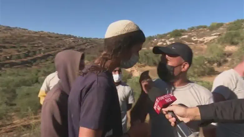 Противостояние евреев и арабов возле Оз-Циона