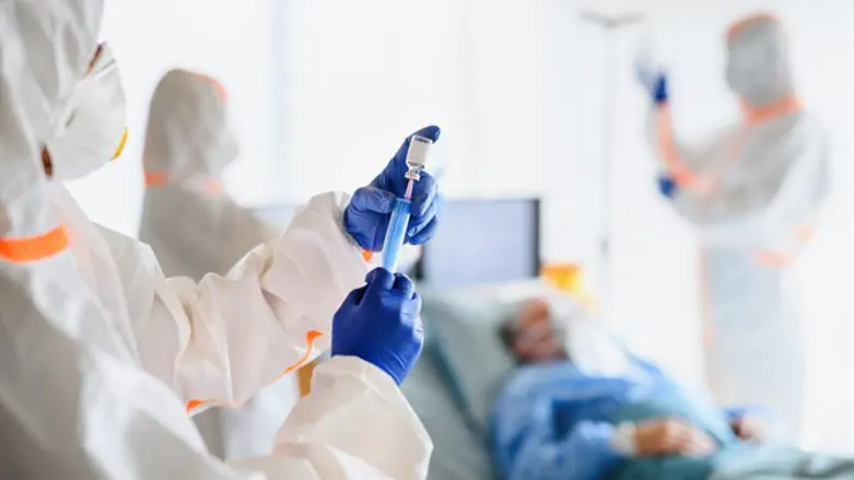 Coronavirus ward (illustrative)