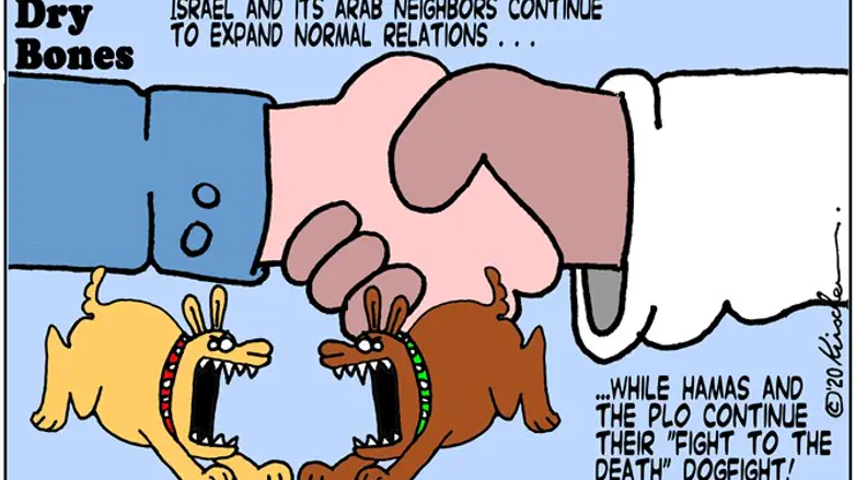 Dry Bones: Hamas and PLO continue their dogfight