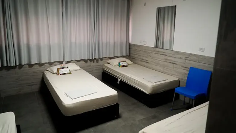 IDF coronavirus hotel in Ashkelon