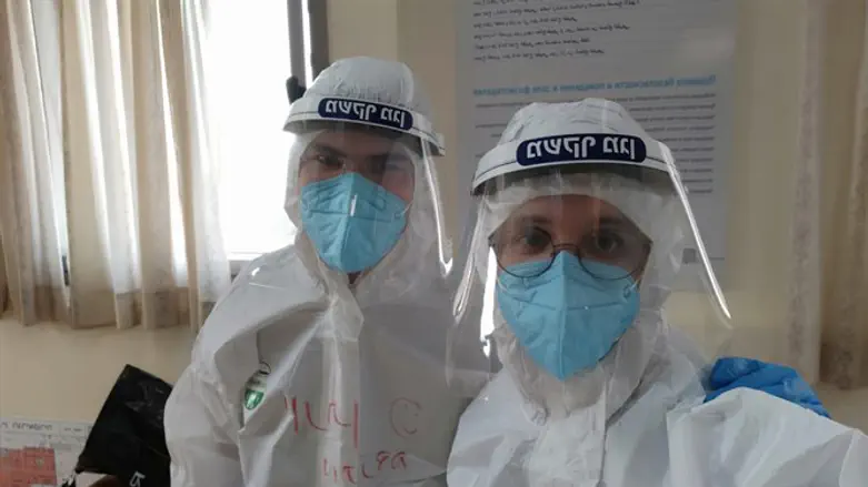 Volunteers in fighting COVID