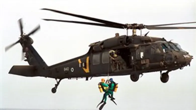 אין כסף! חילוץ ע"י מסוק