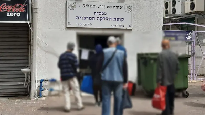 Soup kitchen in Netanya