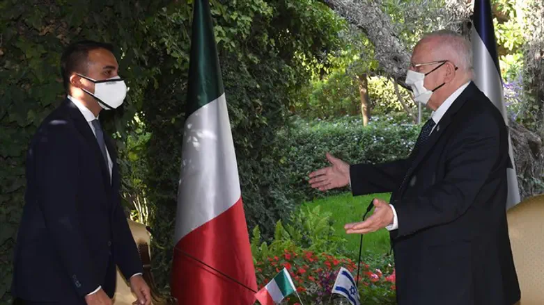 ריבלין עם דה מאיו