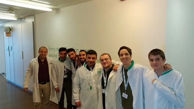 התלמידים שמשתתפים בפרוייקט