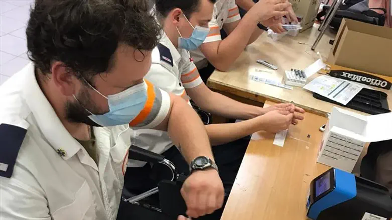 פיענוח מהיר של בדיקות קורונה