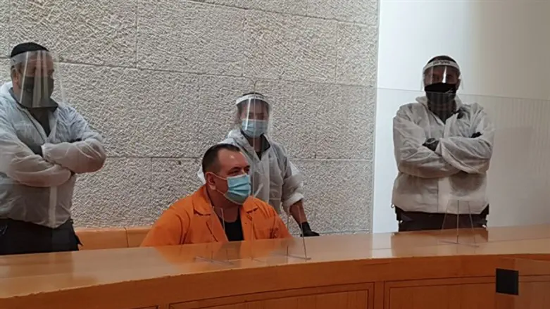 Роман Задоров в суде