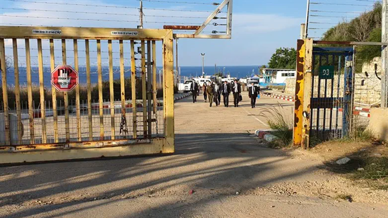 הצוות הישראלי בתום השיחות