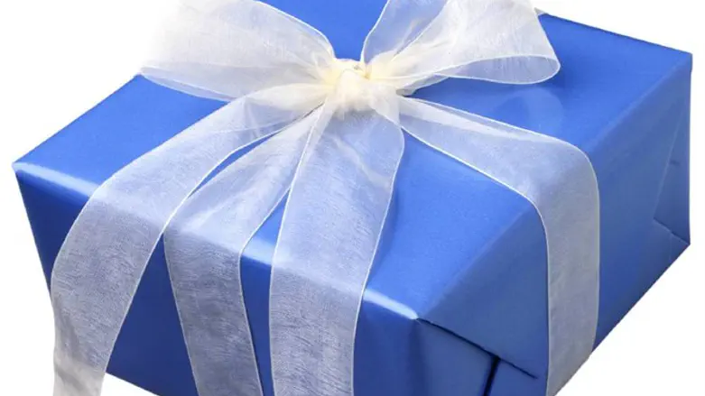 Подарок. Иллюстрация