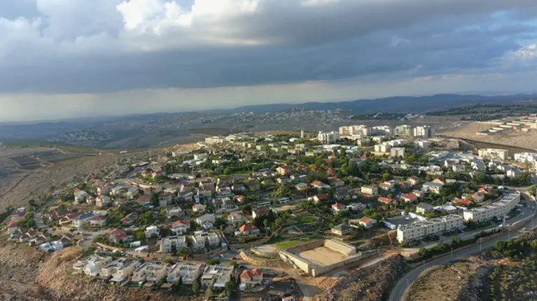 הר ברכה במבט מהאוויר