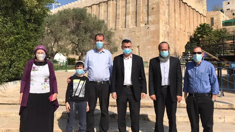 גדעון סער בחברון