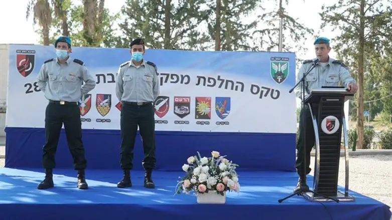 טקס חילופי המפקדים