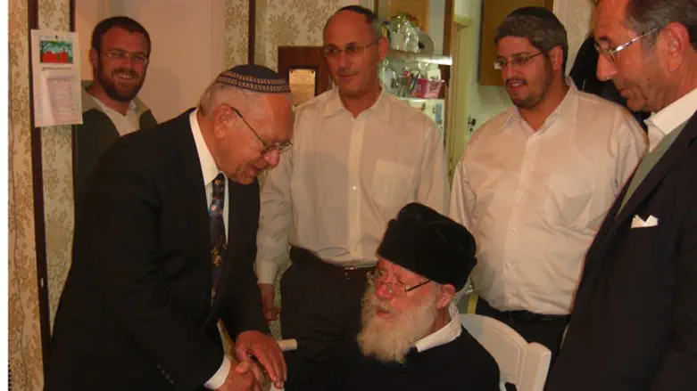 Yankel Plitnick and Moshe Levinger