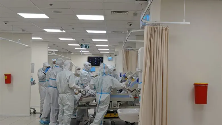 מחלקת הקורונה בשערי צדק