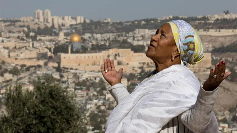 Marking the Sigd holiday in Jerusalem
