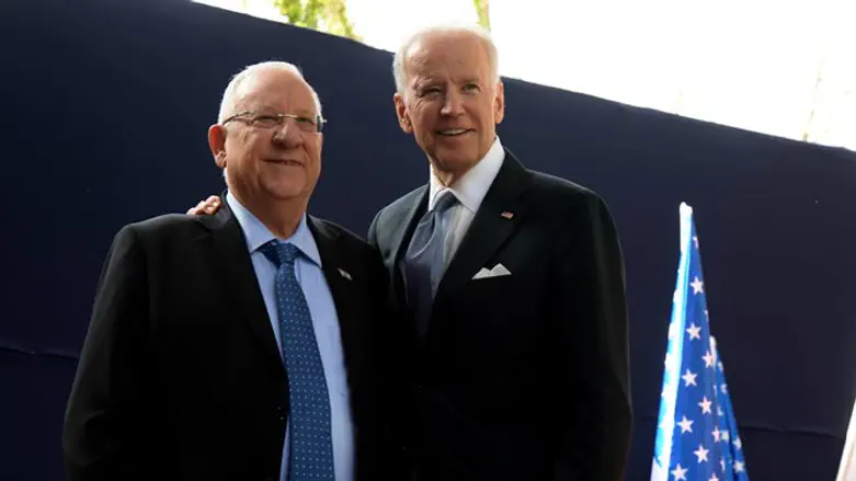 Реувен Ривлин и Джо Байден