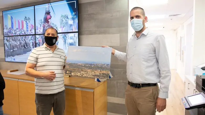 חלק ממשתפי הסיור