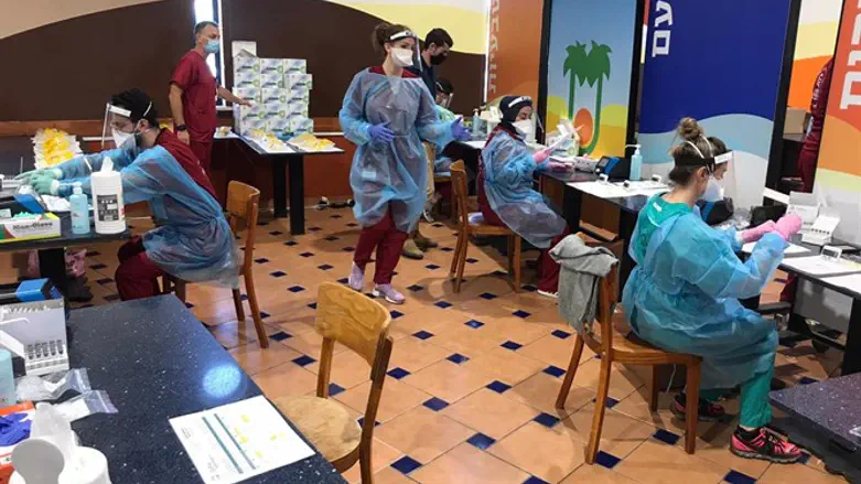 בדיקת קורונה מהירה