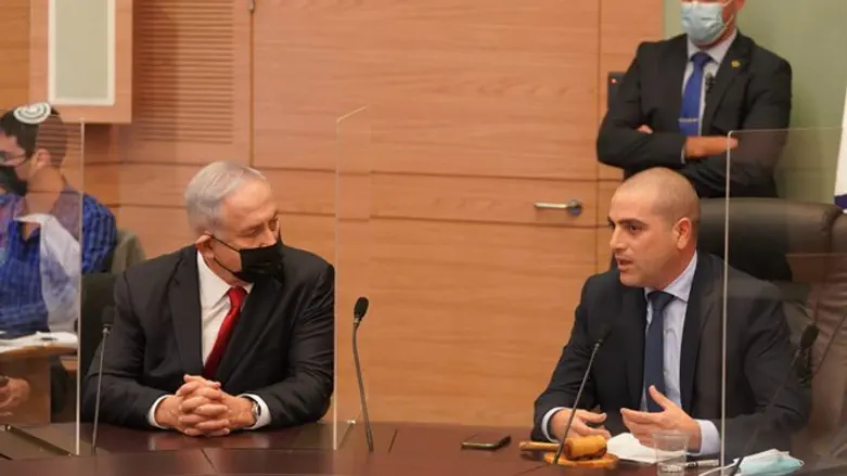 נתניהו וח"כ אופיר כ"ץ