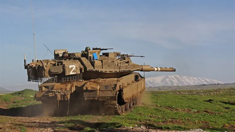 Merkava 4 tank