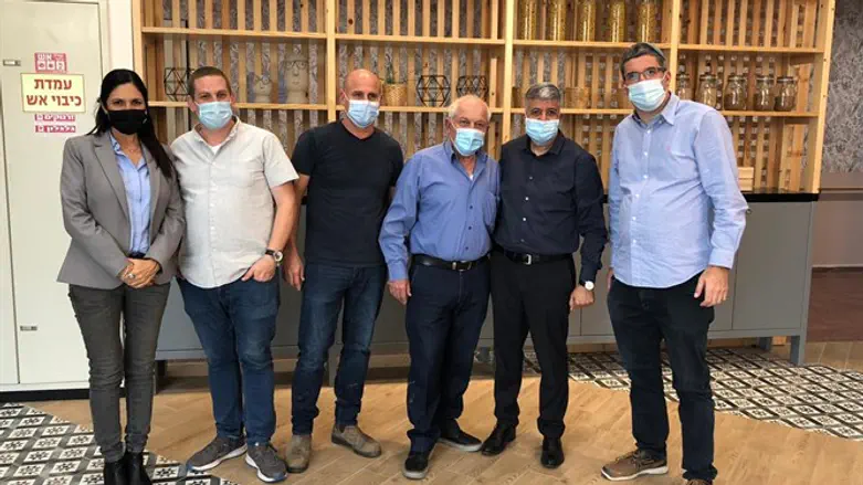 ביקור הח"כים בכפר השיקומי