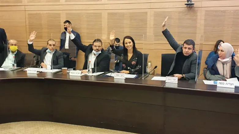 ההצבעה בוועדה