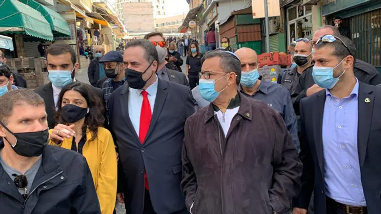 Моше Лион и Исраэль Кац