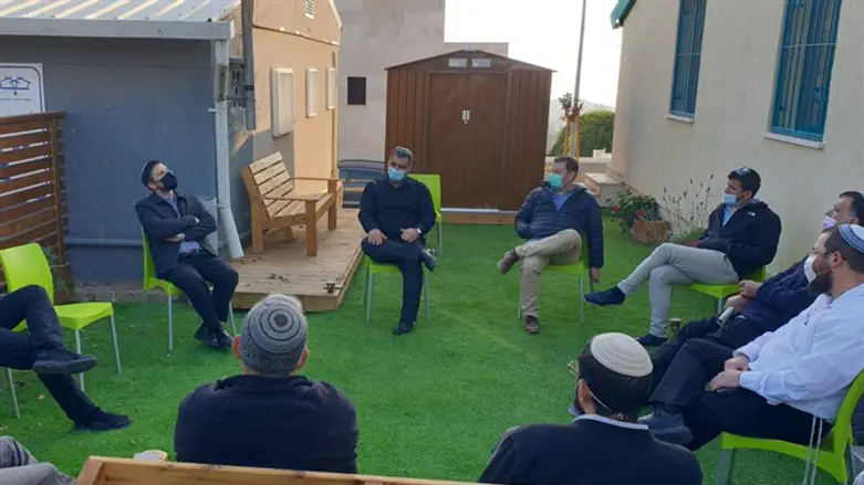 ראשי האיחוד הלאומי בנוף הגליל